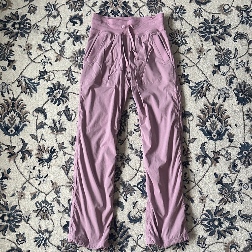 lululemon athletica Dusty Pink Track Pants